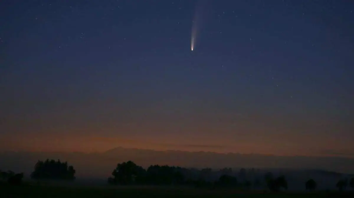 Cometa Neowise-AFP